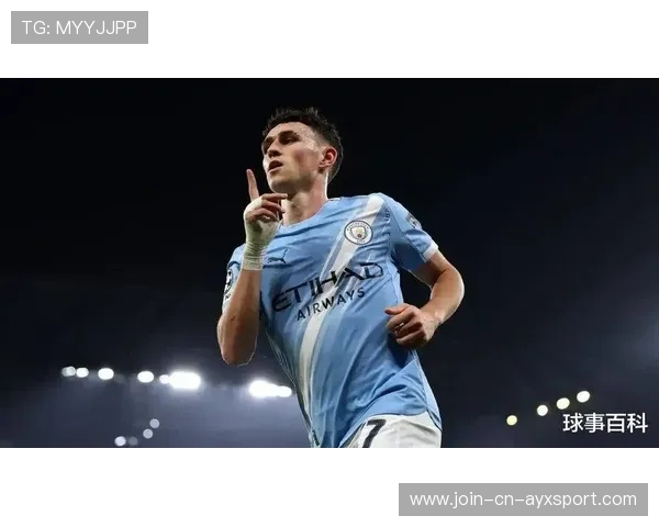 曼城前场压制极强，福登中路控球掌握节奏链条